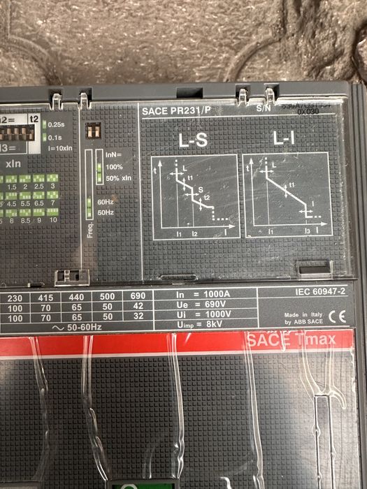 ABB 1000А. Оригинал