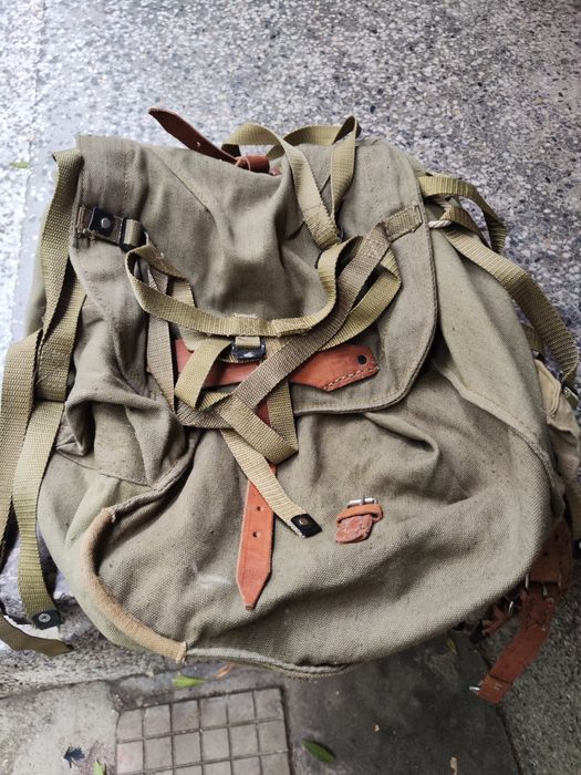 Военна брезентова раница