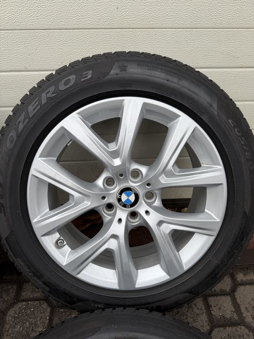 Jante BMW 17 F48 X1 F39 X2 cu 205/60R17 iarna cu senzori