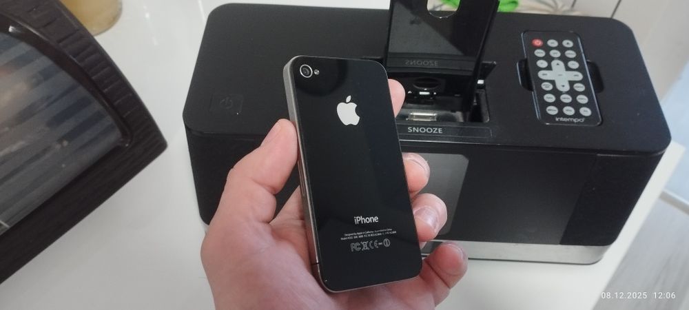 Boxa + iPhone aparat audio