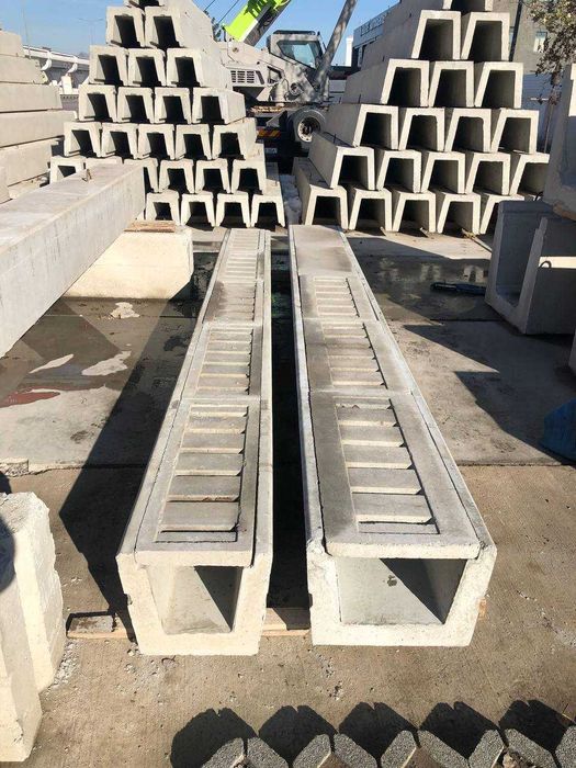 Лотки (жби лоток, лотки декоративные, ирригационные) Крышки лотков.Ли5