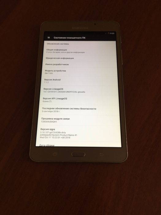 Samsung galaxy tab A6 planshet