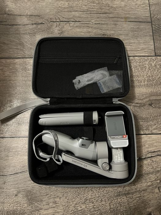 Stabilizator telefon uchun Zhiyun smooth Q3 + tel uchun linza 11ta