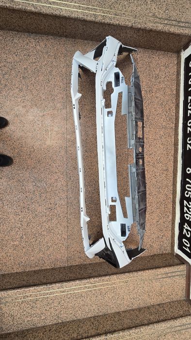 Бампер элантра белый