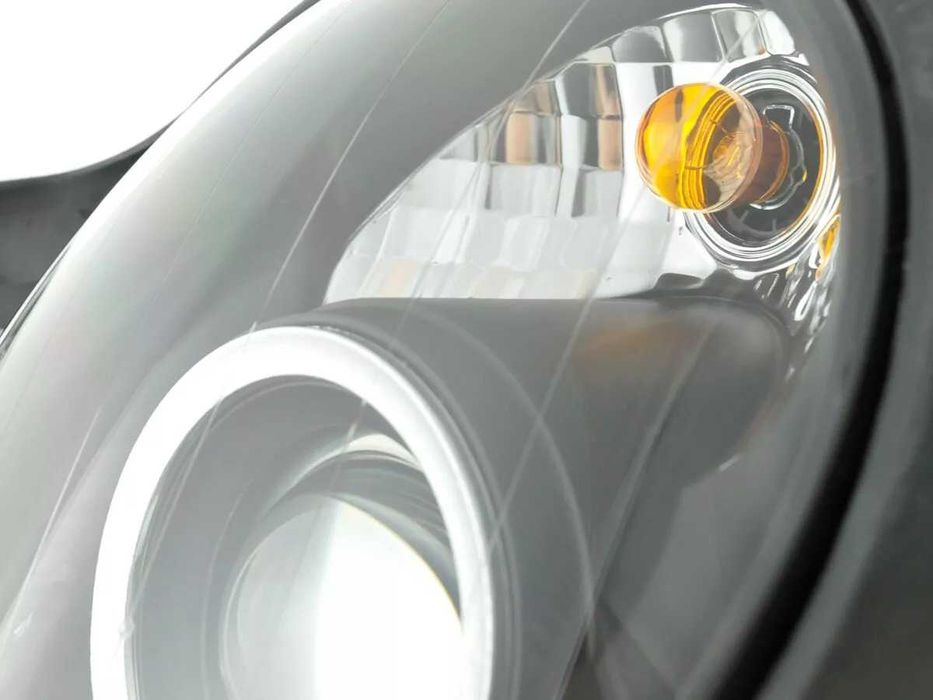 Фарове  Мерцедес ЦЛК 208 Нови Тунинг ЛЕД angle Merceedes W208 CLK LED