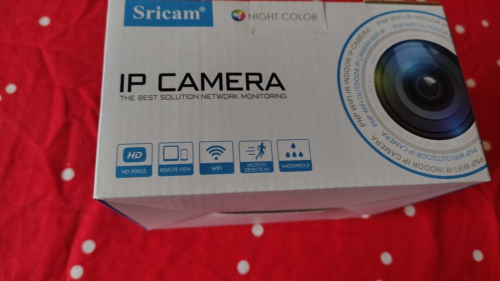 Camera de supraveghere WIFI Sricam™ SP030 Pro Full HD + card 32GB