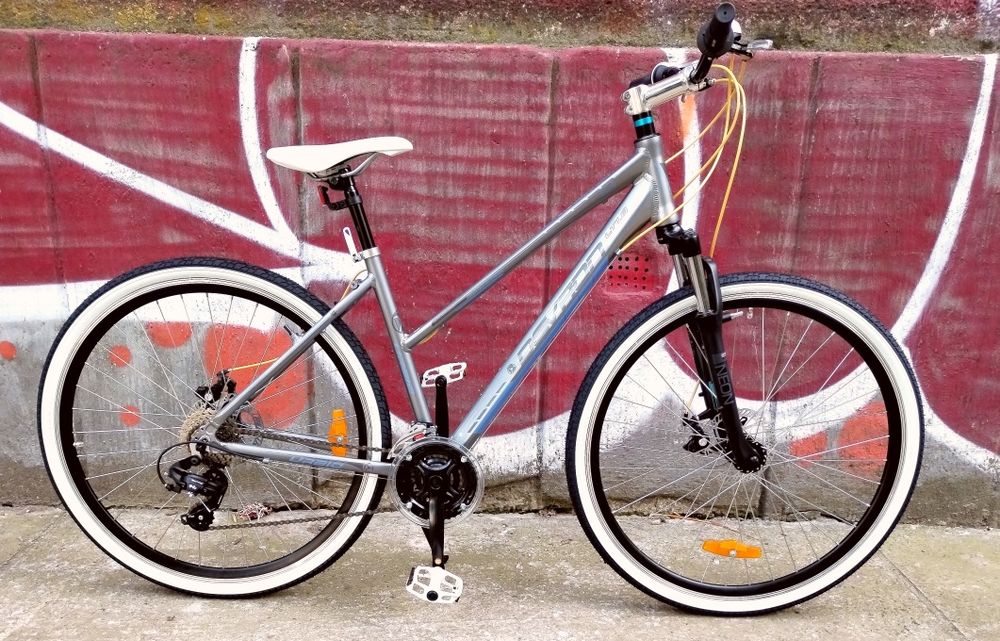 Bicicleta/biciclete/MTB/discuri/aluminiu/Rockrider/Devron