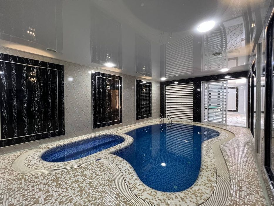 Finski Sauna va Yopiq Basseyn hammasi Glamour dachada
