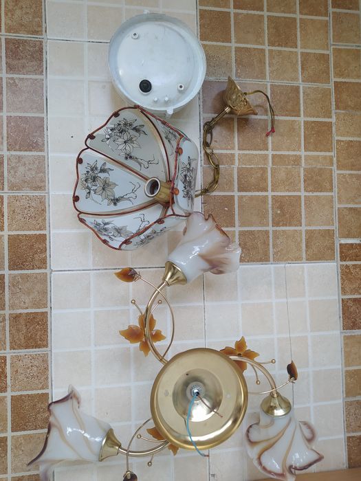 Люстра фонарь плафон .