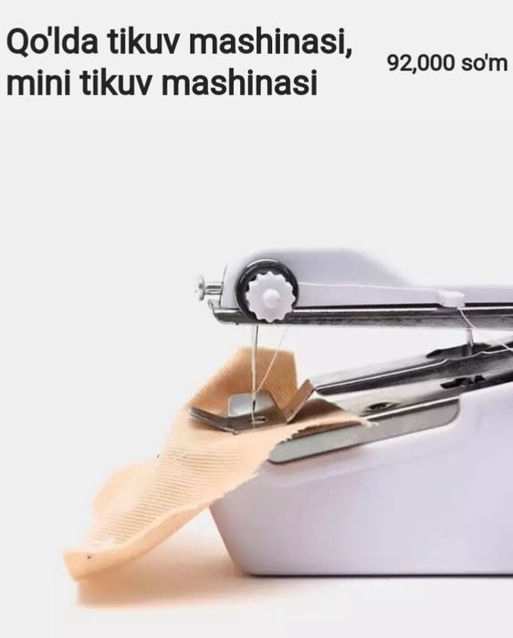 Mini tikuv mashina