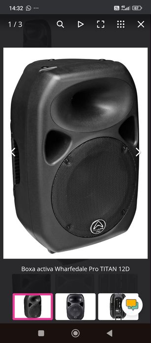 Vând sau schimb boxa titan