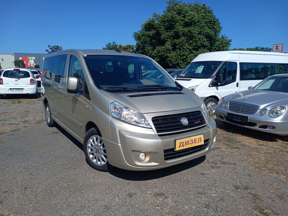 Rent a car.Миниван.Микробус.8 места.Бус под наем Бургас.Fiat Scudo Panorama.За вашата почивка или екскурзия.Rentacar Burgas.