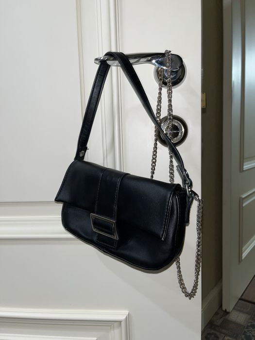 черная сумка с Bershka