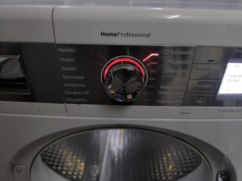 Сушилня Bosch HomeProfessional WTIH7781 - 8кг. термопомпа клас  А+++