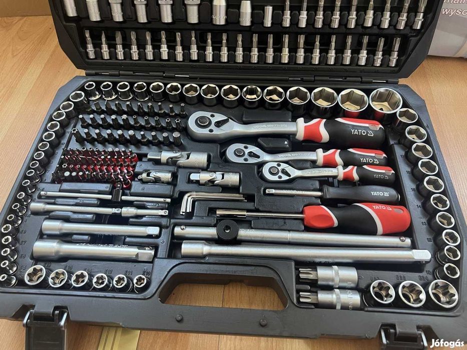 2 buc Trusa scule 216 piese YATO.Trusa tubulare Yato.Trusa chei.NOI.Pret /2 truse.Nu vindem la Bucata! 40 ron Cargus curier extra