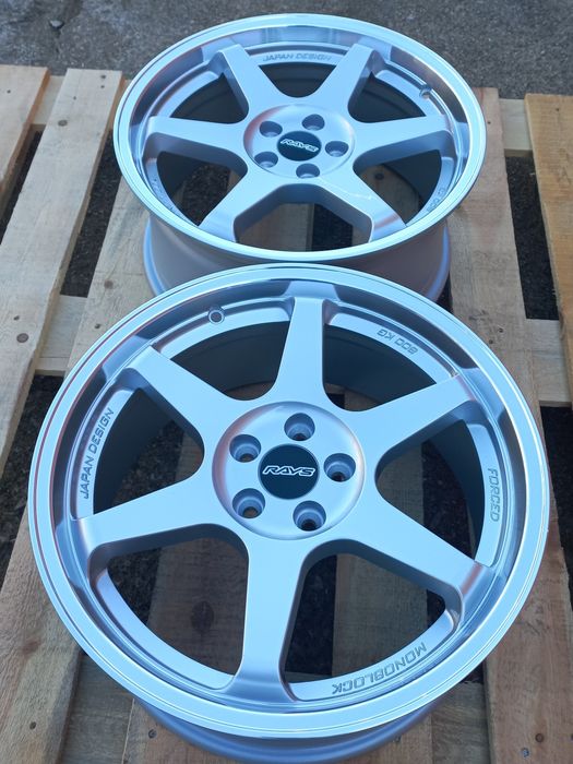 17"5х100Rays T37 Volk Racing 7.5ж ет35 Subaru Vw Golf Polo Toyota Чист