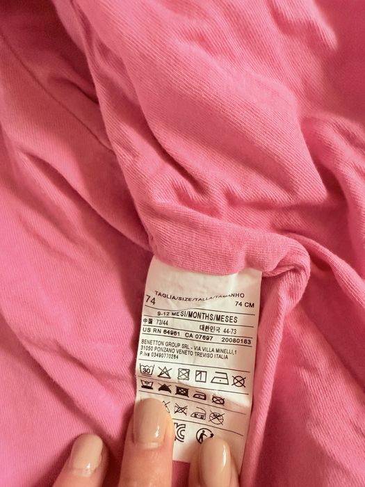 Преходно бебешко яке Benetton, размер 74 (9-12 месеца)
