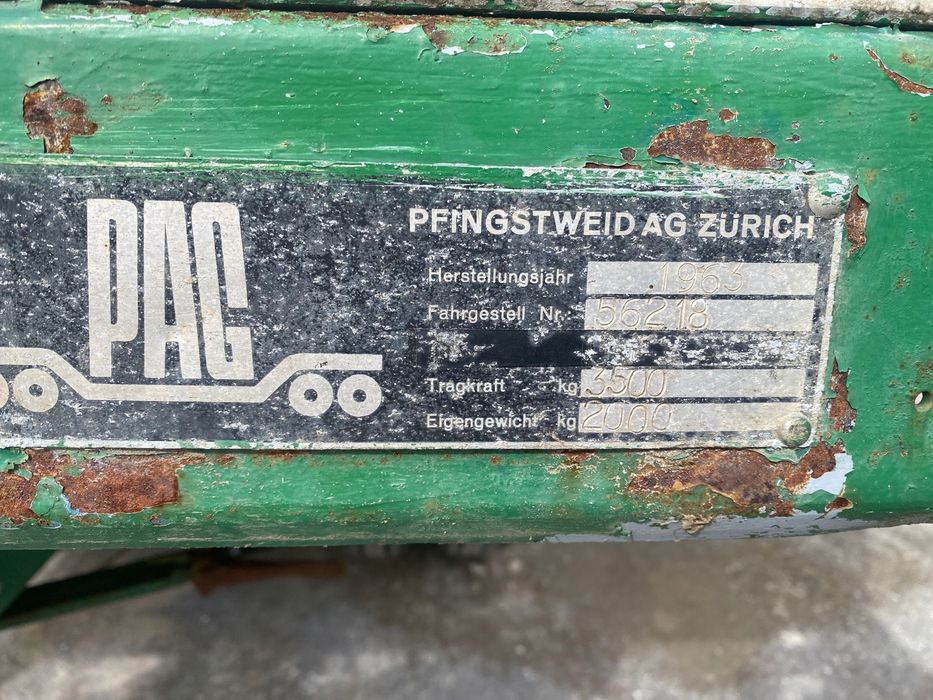 Remorca dupa tractor  5.5 tone NU Basculeaza