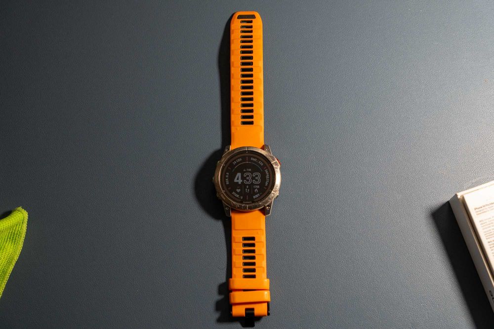 Garmin Fenix 7X Pro Solar Sapphire 51mm Titanium + 6 curele