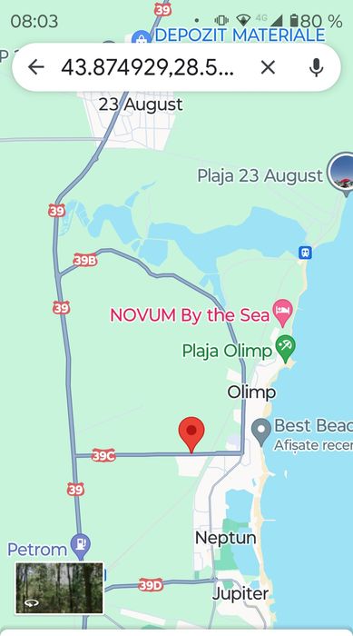 Neptun -Olimp Vind teren intravilan 680 mp P+5 accept rate sau schimb