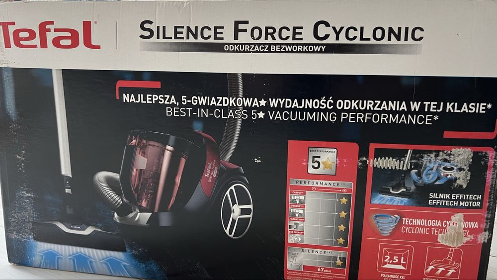 Пылесос Tefal. Рабочий.