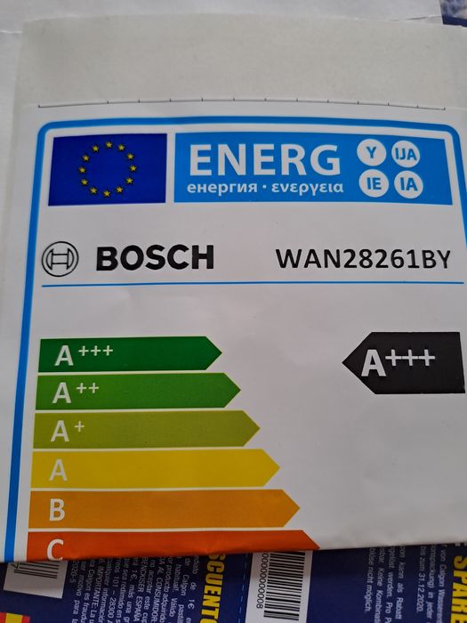 Vand masina de spalat rufe PENTRU PIESE-Bosch Bosch