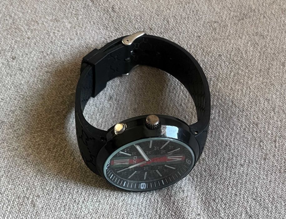 Ceas Gucci style JW4731 quartz barbatesc curea silicon