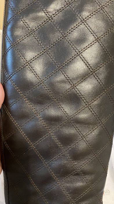 Итальянские кожаные сапоги