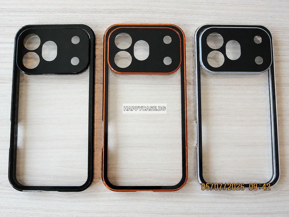 Honor 600 / 600 Pro / Двоен 360° магнитен кейс с камера протектор