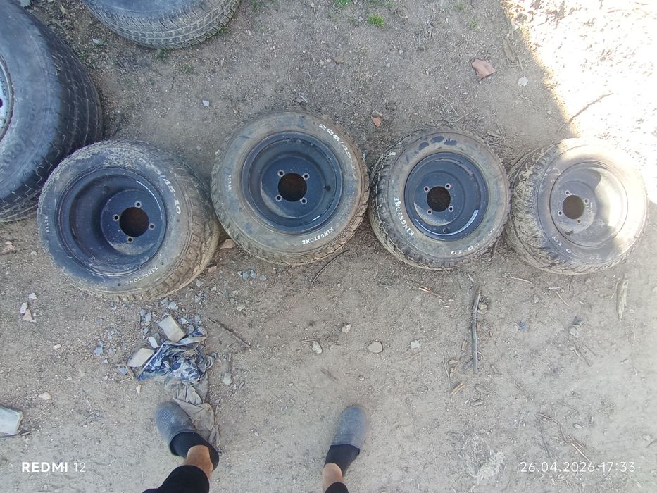 Гуми с джанти за атв 4х110