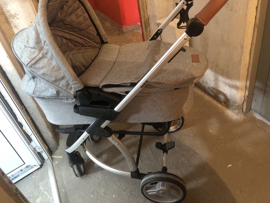 Kikka Boo Бебешка количка Madrid All in one Melange Grey