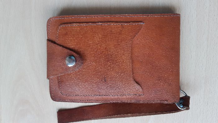 Мъжка чантичка естествена кожа