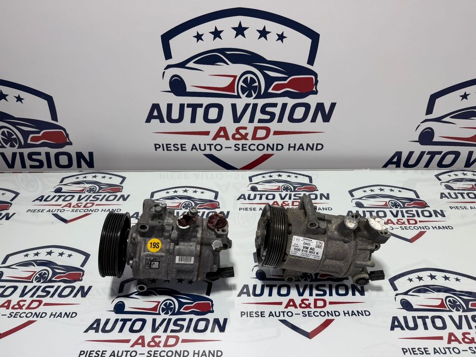 Compresor AC Climă Original VW Golf 7 Audi A3 8V Passat B8 Octavia 3 Leon 5Q0816803B