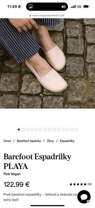 Shapen barefoot. Нови! Боси обувки. Еспадрили.