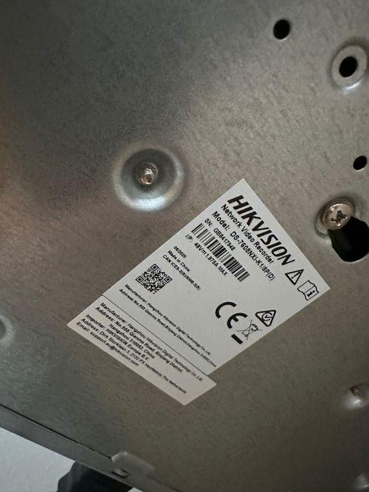 Nvr hikvision DS-7608NXI-K1(D)8P