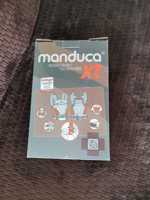 Sistem de purtare Manduca XT, culoare denimpowder-toffee