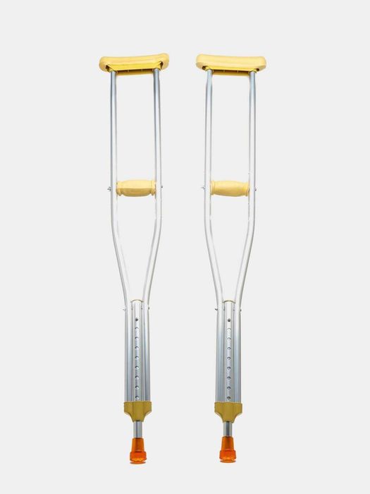 Подмышечные алюминивые костыли, 2 штуки