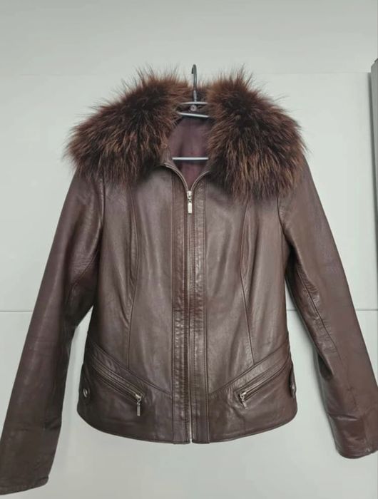 Geaca din piele naturala