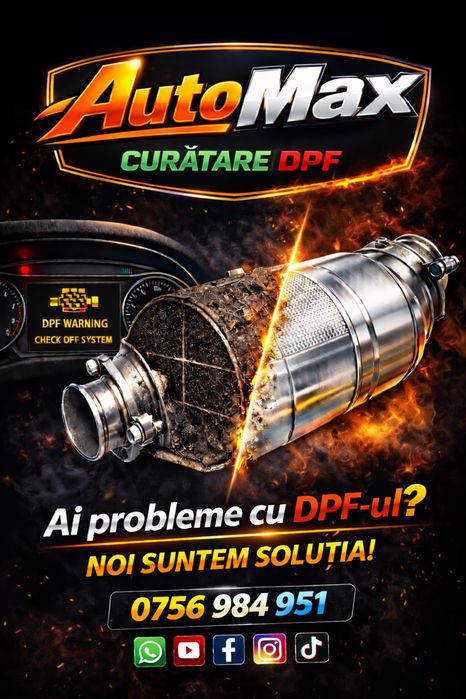 Curătare Filtre Dpf / Catalizatoare (AUTO MAX)