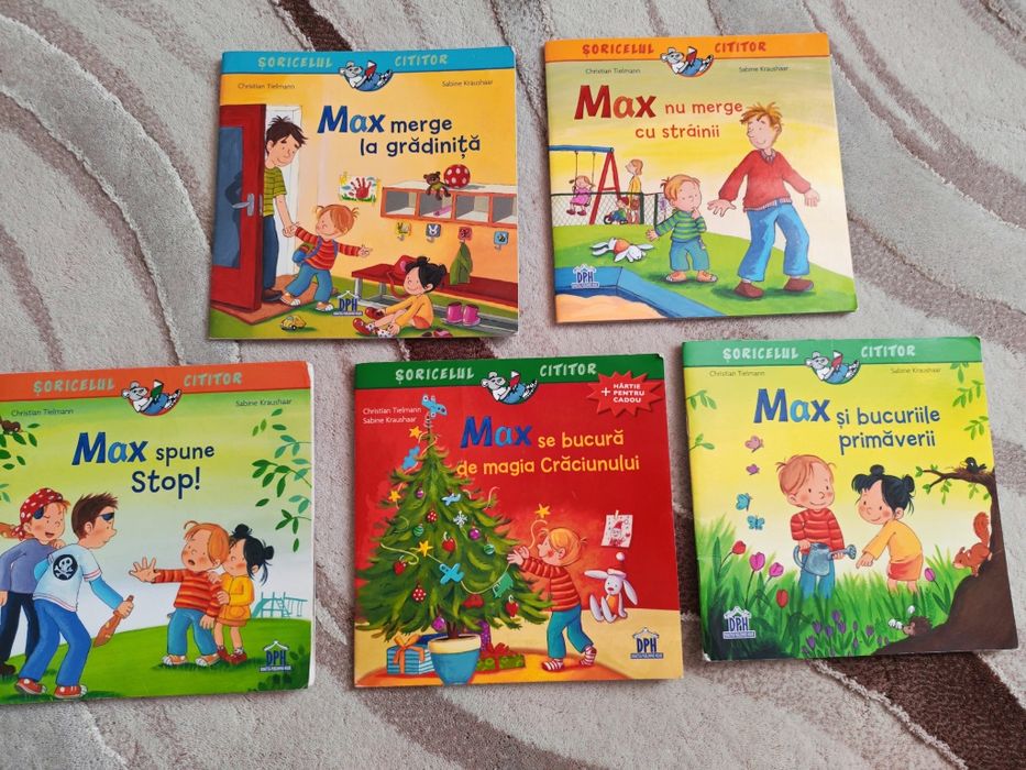 Carti copii - Colectia MAX - set 5 carti deosebite