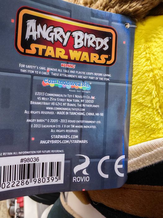 Angry Birds Star Wars плюшени играчки