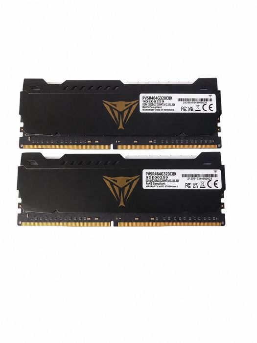 Patriot Viper Steel RGB 2x32Gb 64Gb 3200mhz CL18