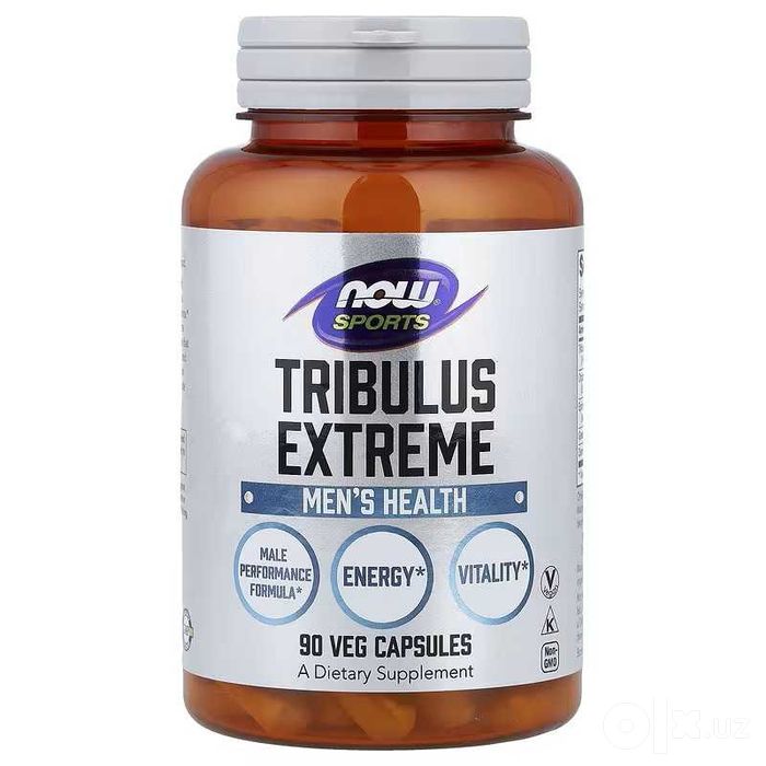 NOW Foods Sports, Tribulus Трибулус Якорцы 1000 мг 180 и 90 таблеток