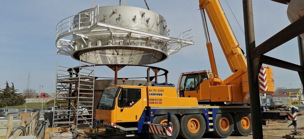 Услуги с автокранове -  Приморско,Царево,Синеморец