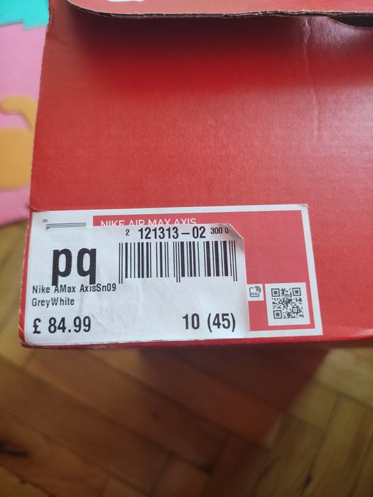 Nike Air Max Axis Cool Grey White