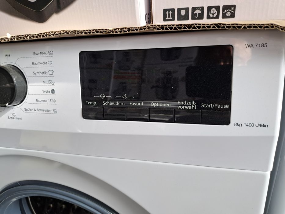 Нова инверторна  слим пералня Bomann 8 кг