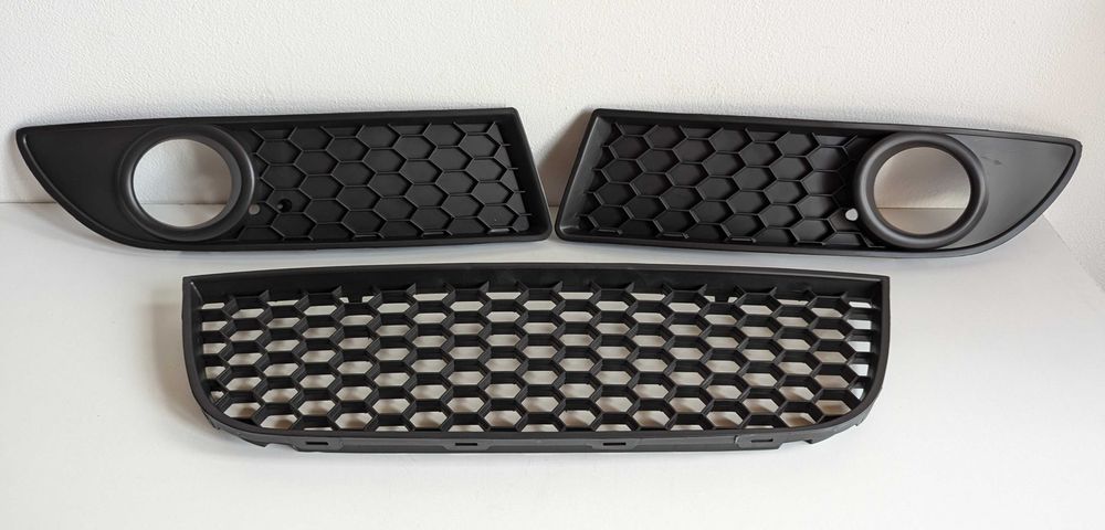 Решетка в броня ПОЛО 9Н3 решетки VW POLO 9N3 Пчелна пита ГТИ Тунинг