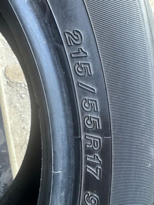 Yokohama шины 215/55 R17 2шт