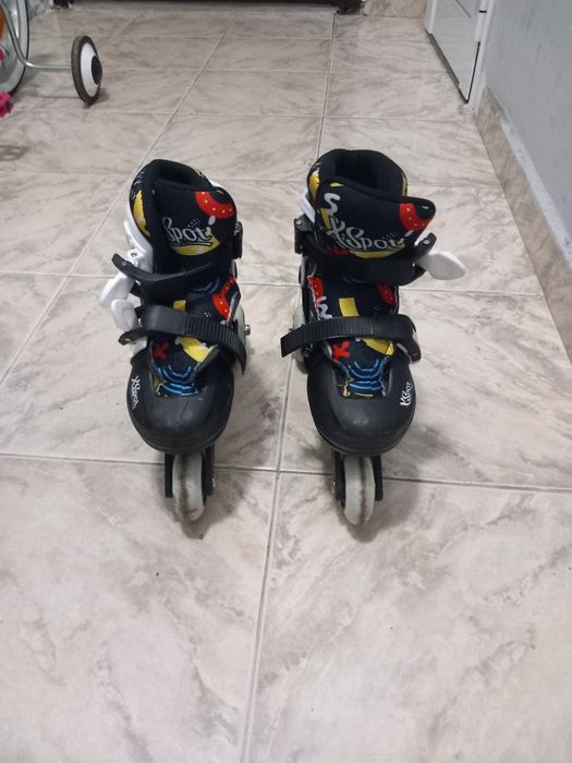 Детски Кънки и ролери 2в1