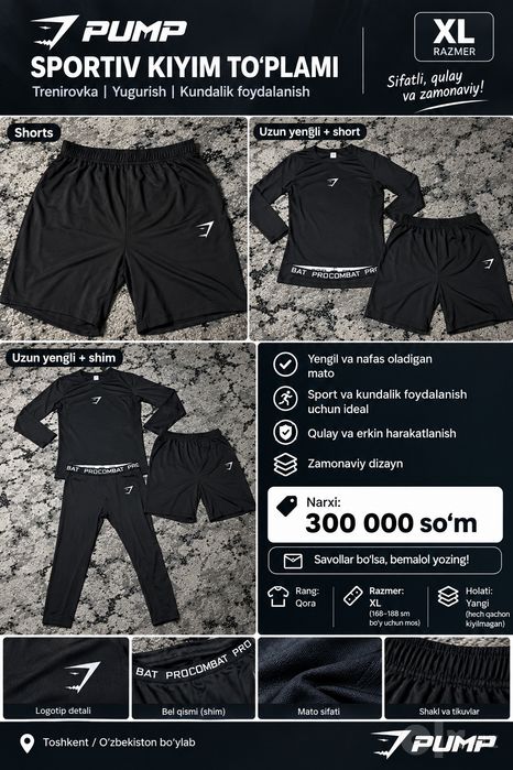 Sport bilan shugʻullanish uchun